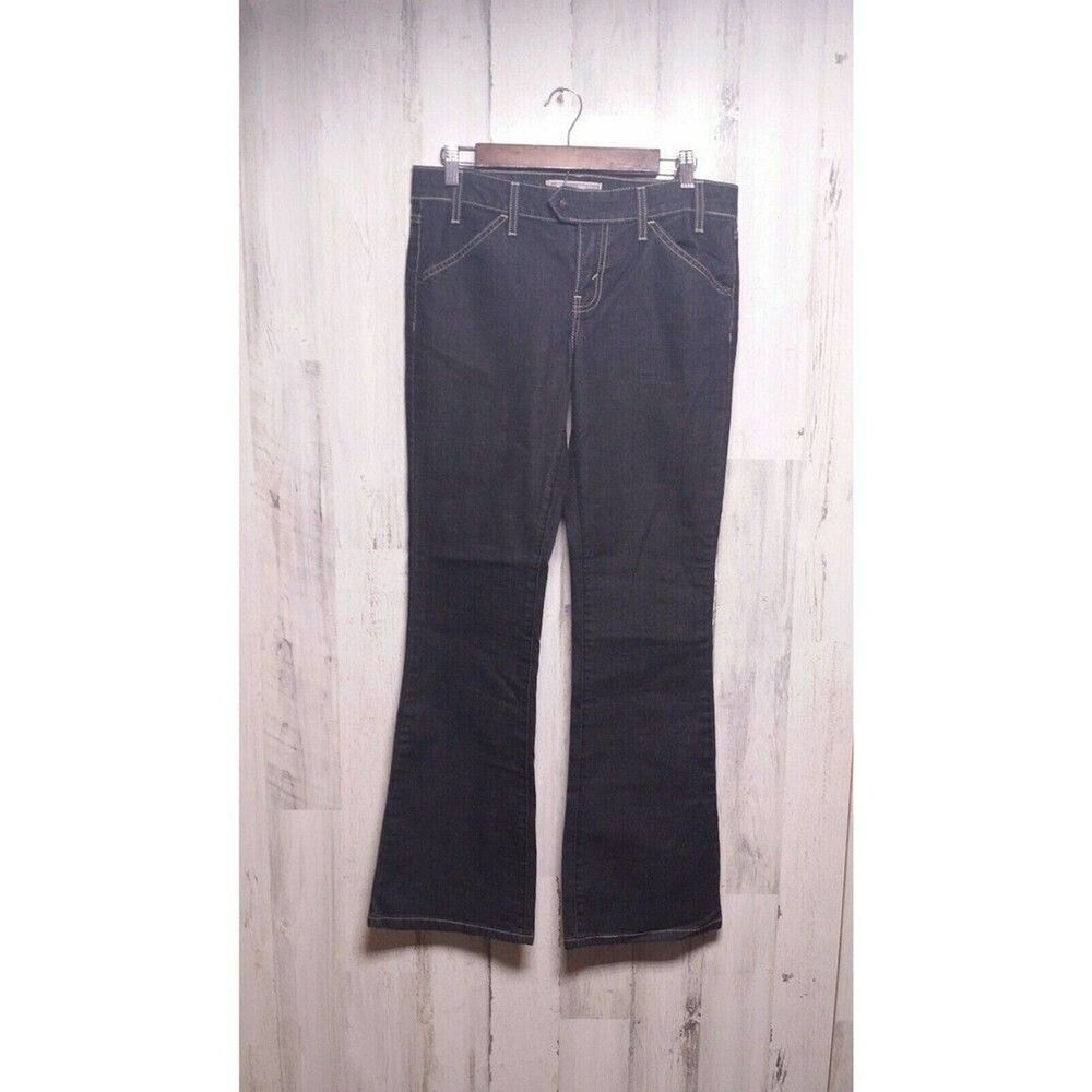 Levi's Women's Black Stretch Extended Tag Jeans Size 7